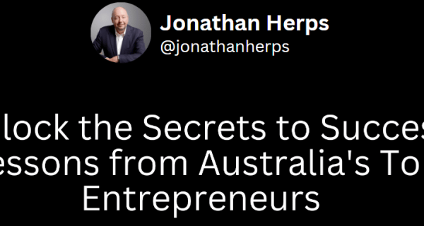 Australian Entrepreneur Success Secrets
